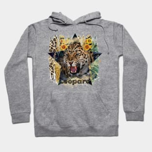 Country Roaring Leopard With Saying Hoodie